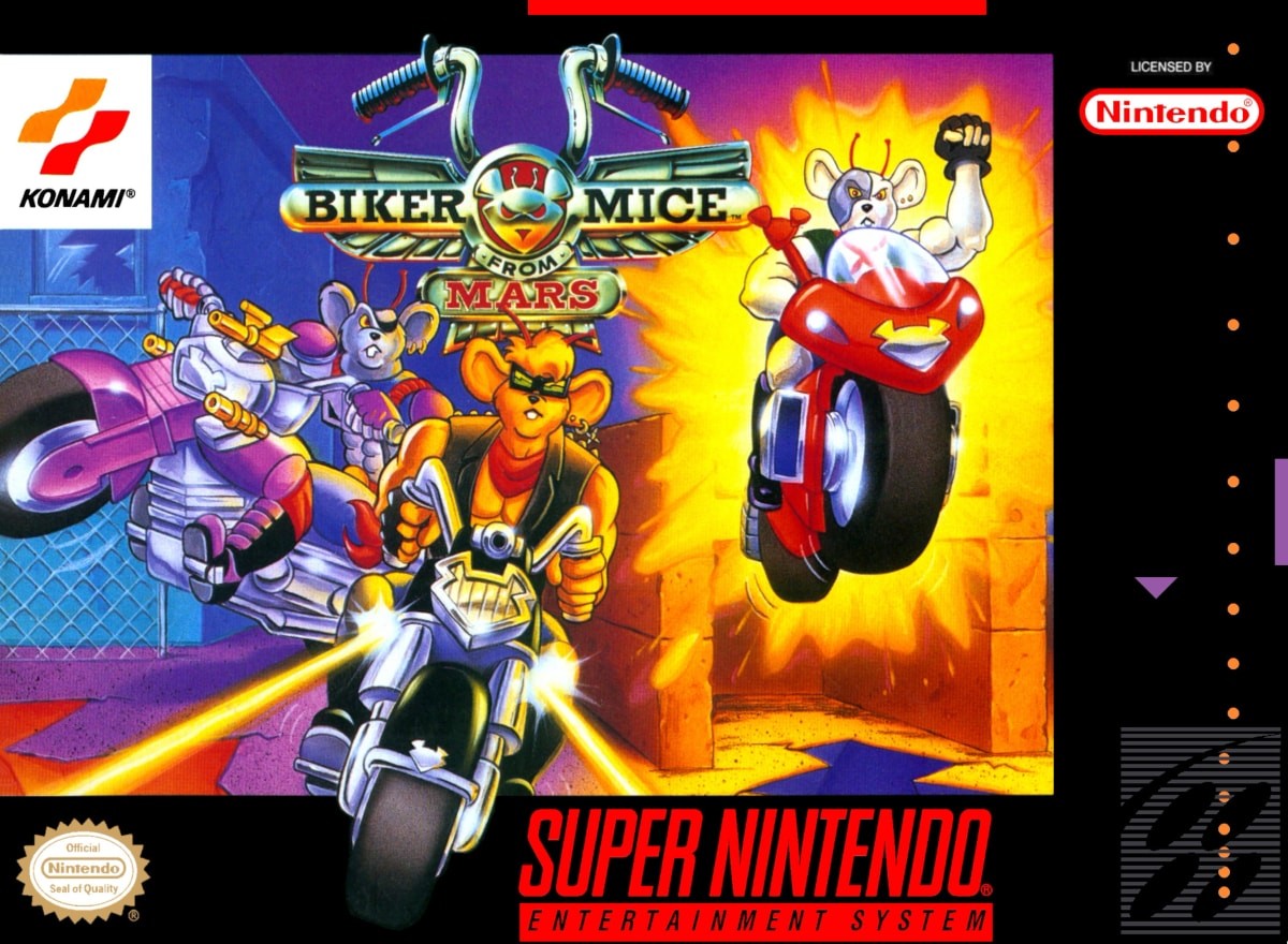 Biker Mice From Mars Para Super Nintendo 1994