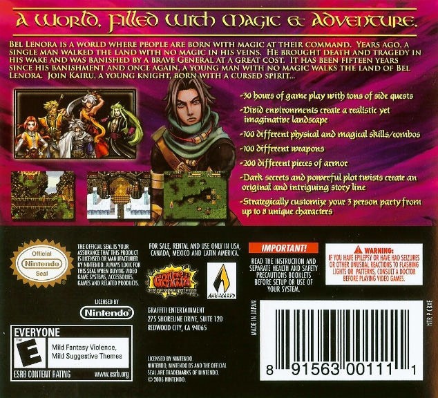 Capa do jogo Black Sigil: Blade of the Exiled