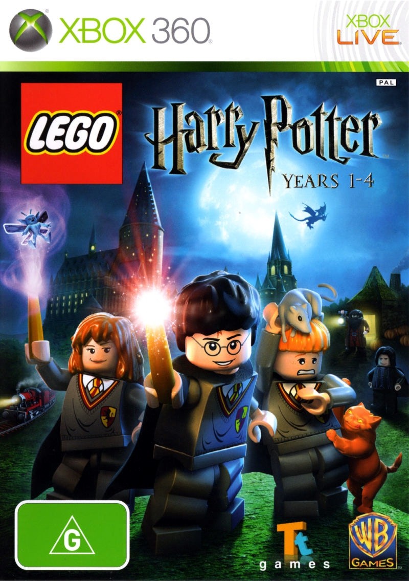 Capa do jogo LEGO Harry Potter: Years 1-4