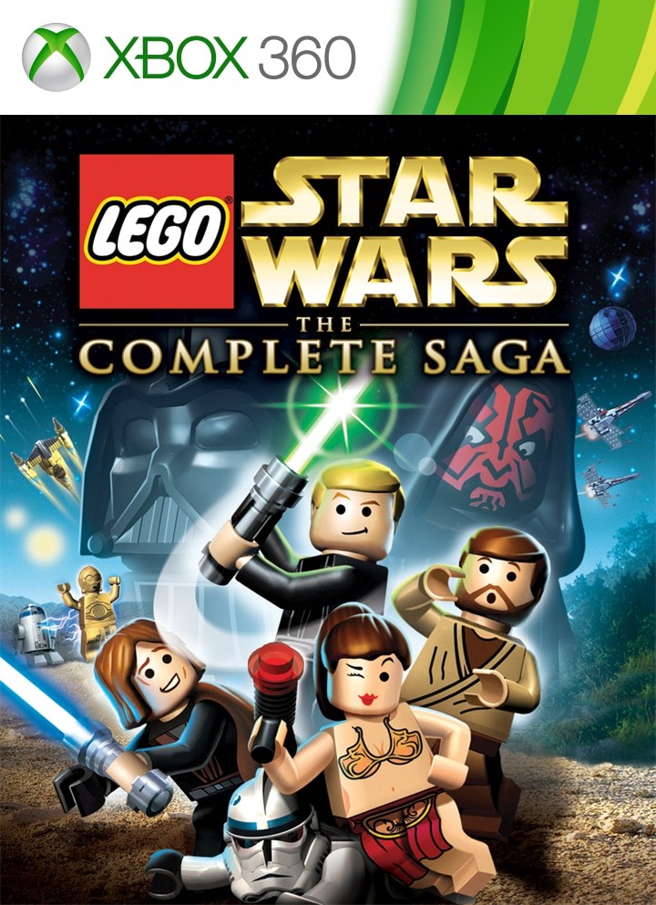 Capa do jogo LEGO Star Wars: The Complete Saga