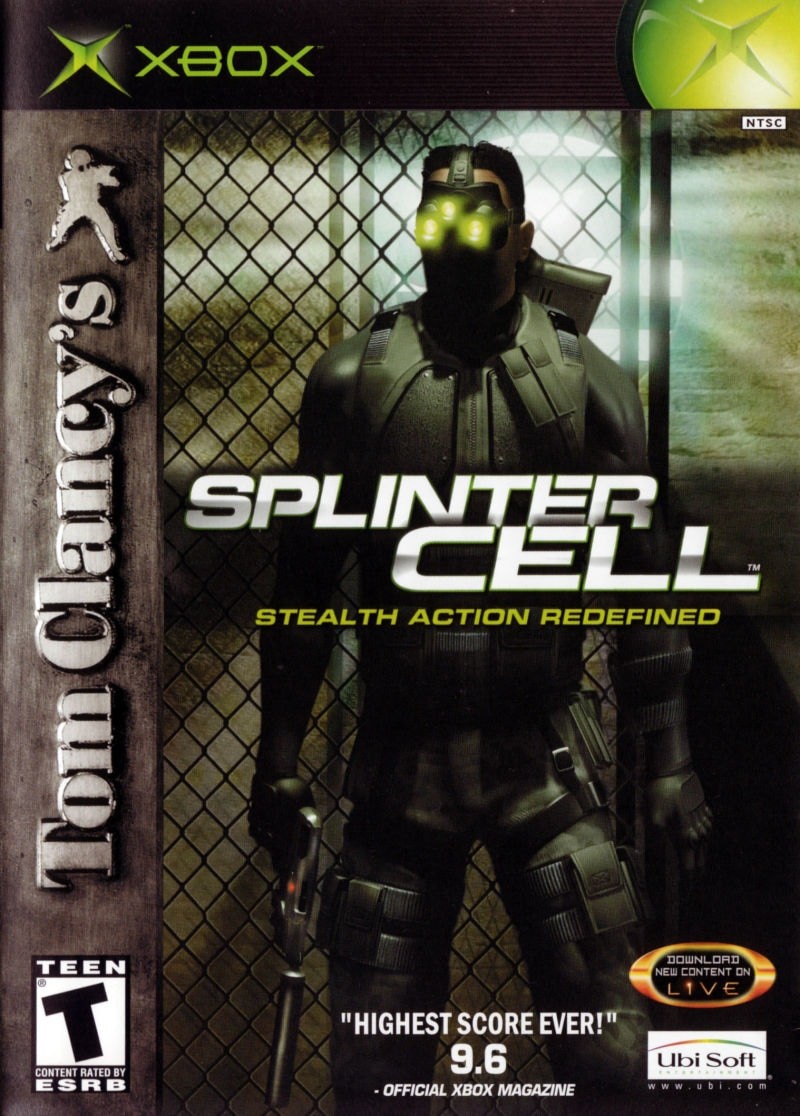 Tom Clancys Splinter Cell cover