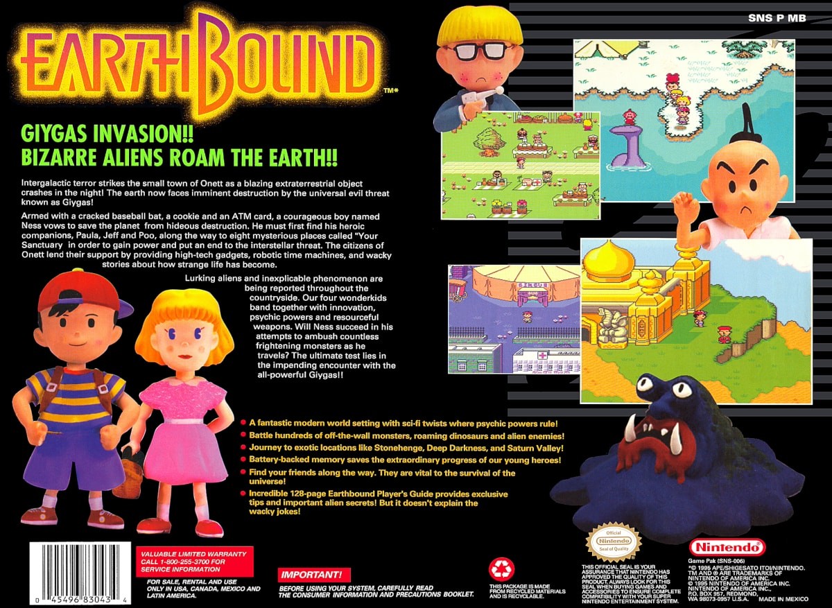 EarthBound cover
