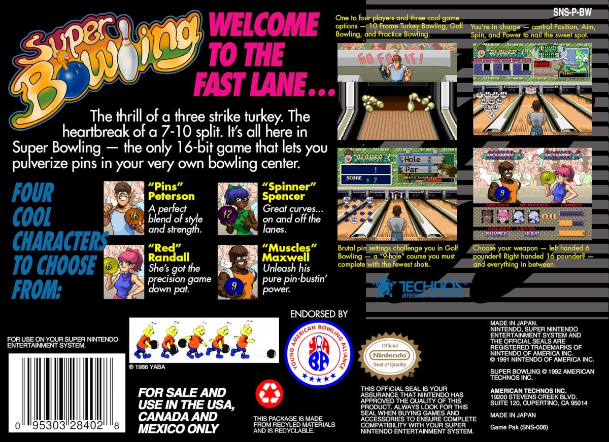 Super Bowling cover