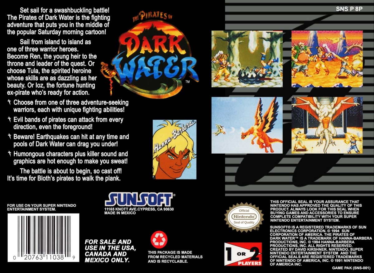 The Pirates of Dark Water cover