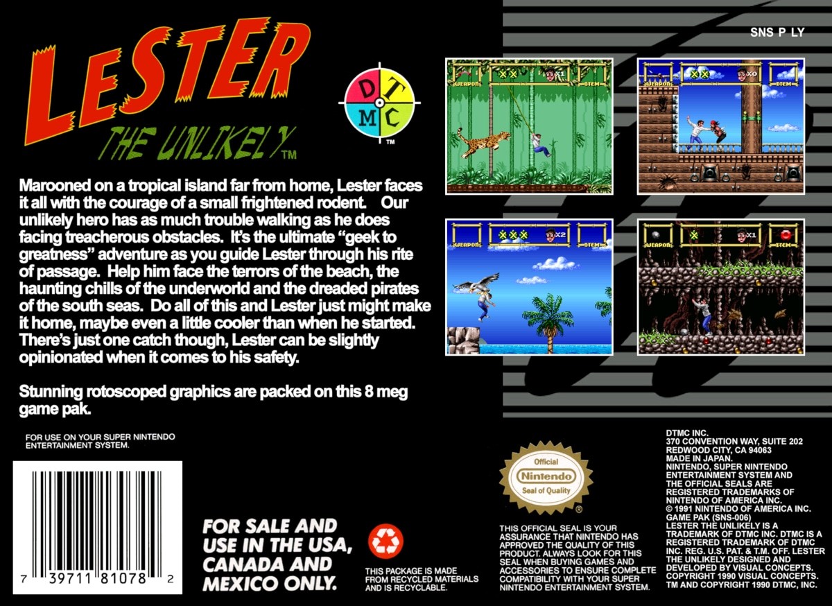 Lester the Unlikely cover