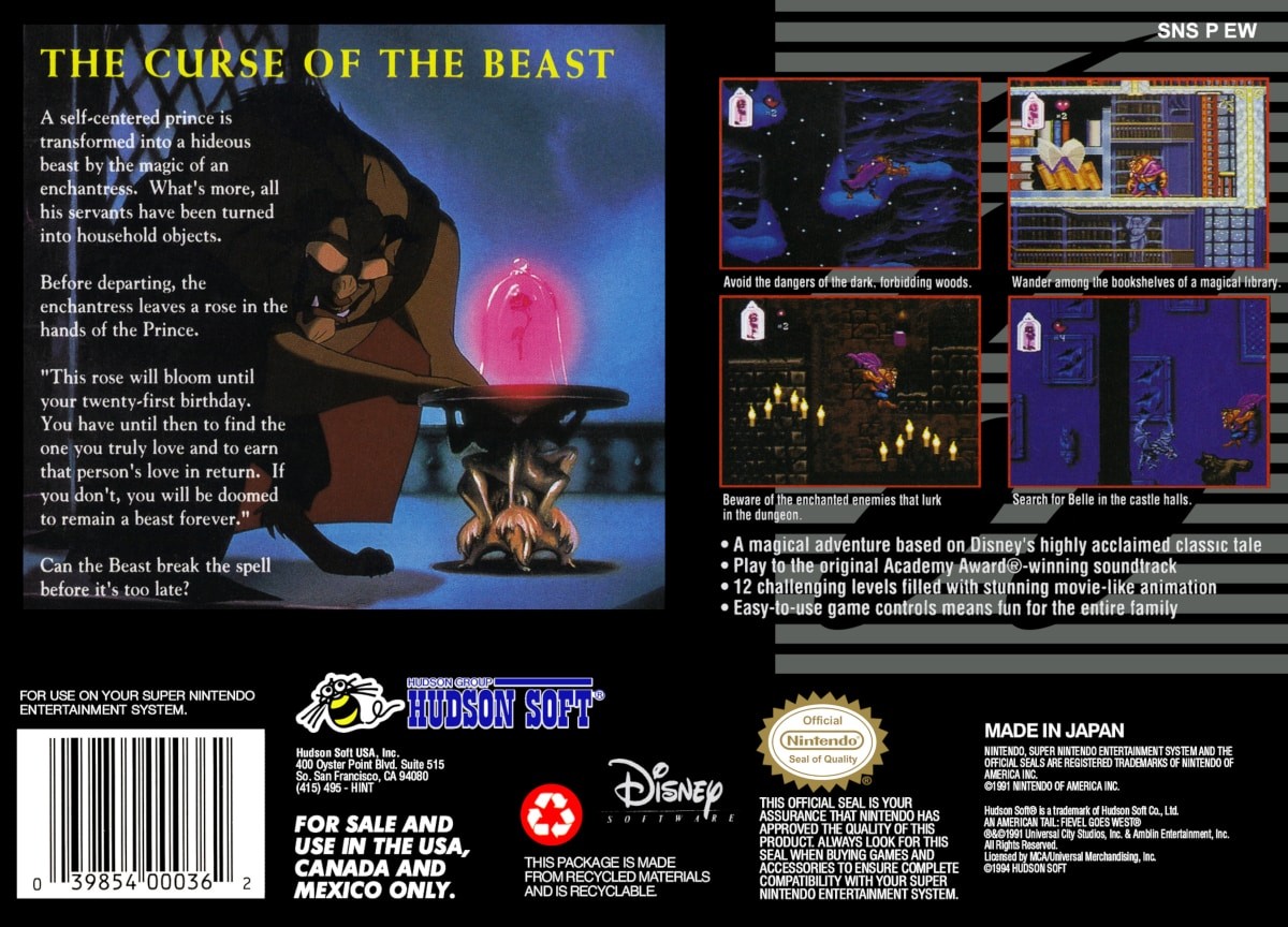 Disneys Beauty and the Beast cover
