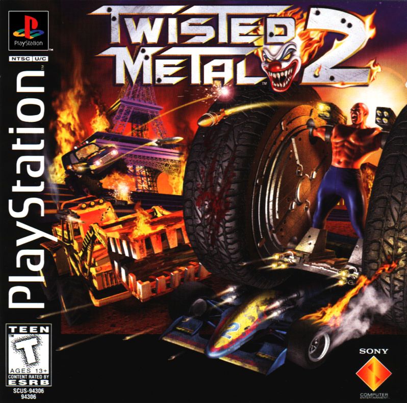 Capa do jogo Twisted Metal 2