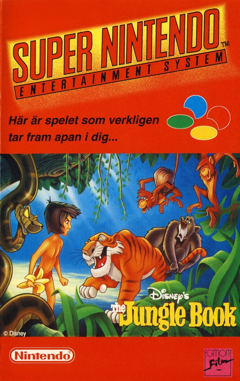 Disneys The Jungle Book cover