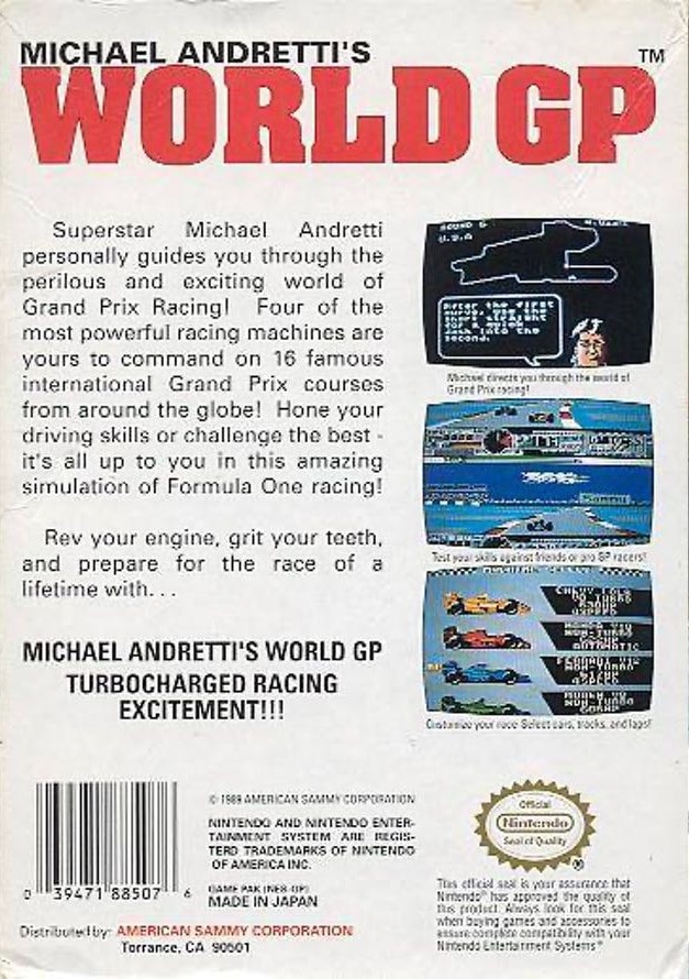 Michael Andrettis World GP cover