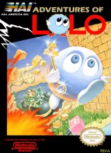 Capa de Adventures of Lolo Capa de Adventures of Lolo