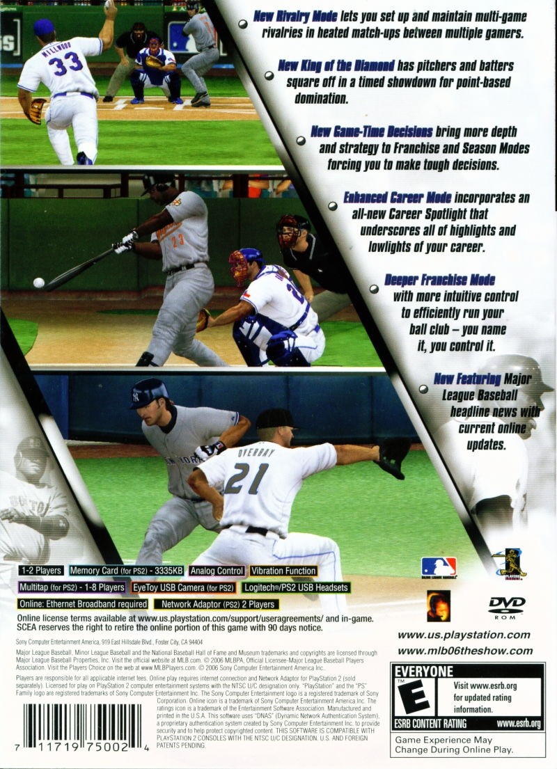 MLB 06: The Show cover