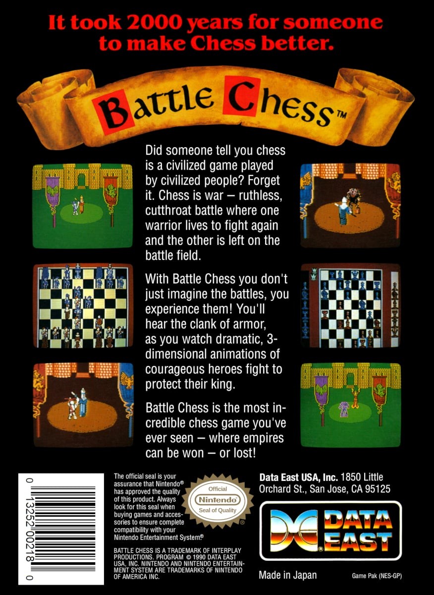 Capa do jogo Battle Chess