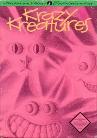 Cover of Krazy Kreatures