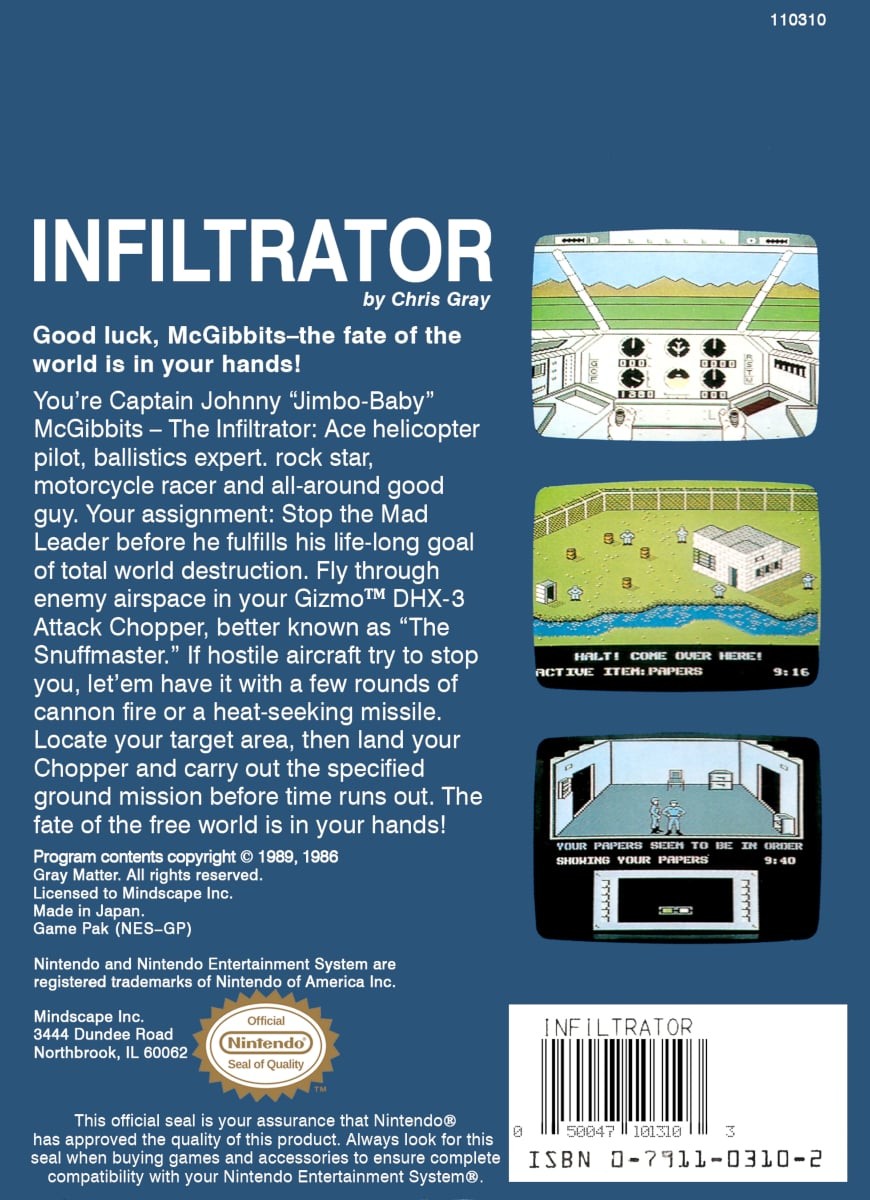 Infiltrator cover