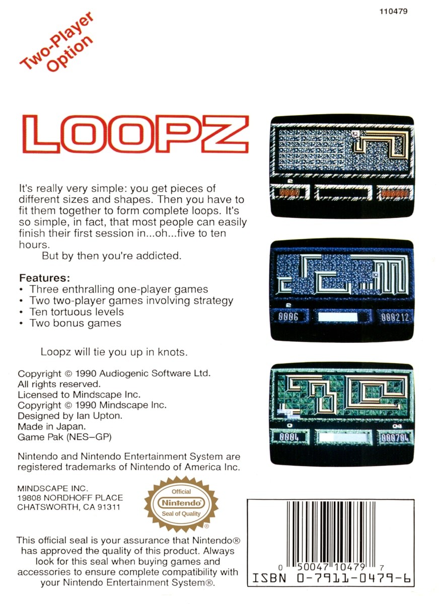 Loopz cover