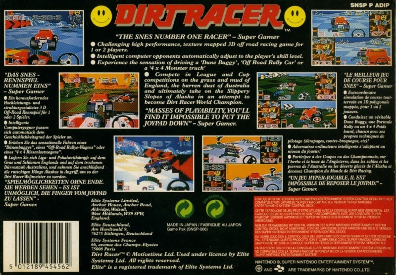 Dirt Racer cover