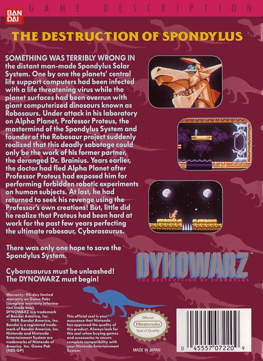 Dynowarz: Destruction of Spondylus cover