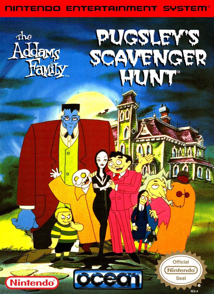 The Addams Family: Pugsleys Scavenger Hunt cover