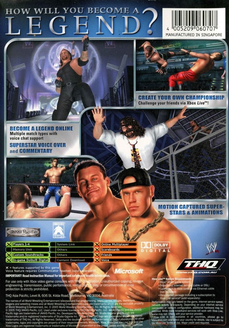 WWE WrestleMania 21 cover