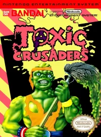 Capa de Toxic Crusaders