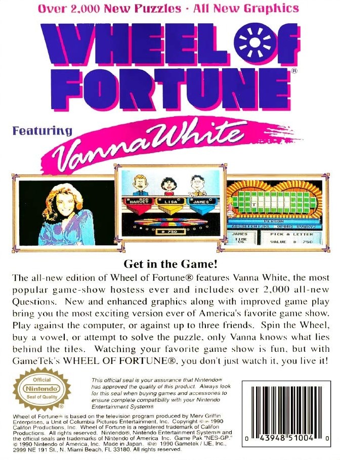 Wheel of Fortune: Featuring Vanna White cover