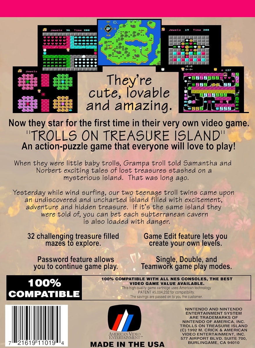 Trolls on Treasure Island cover