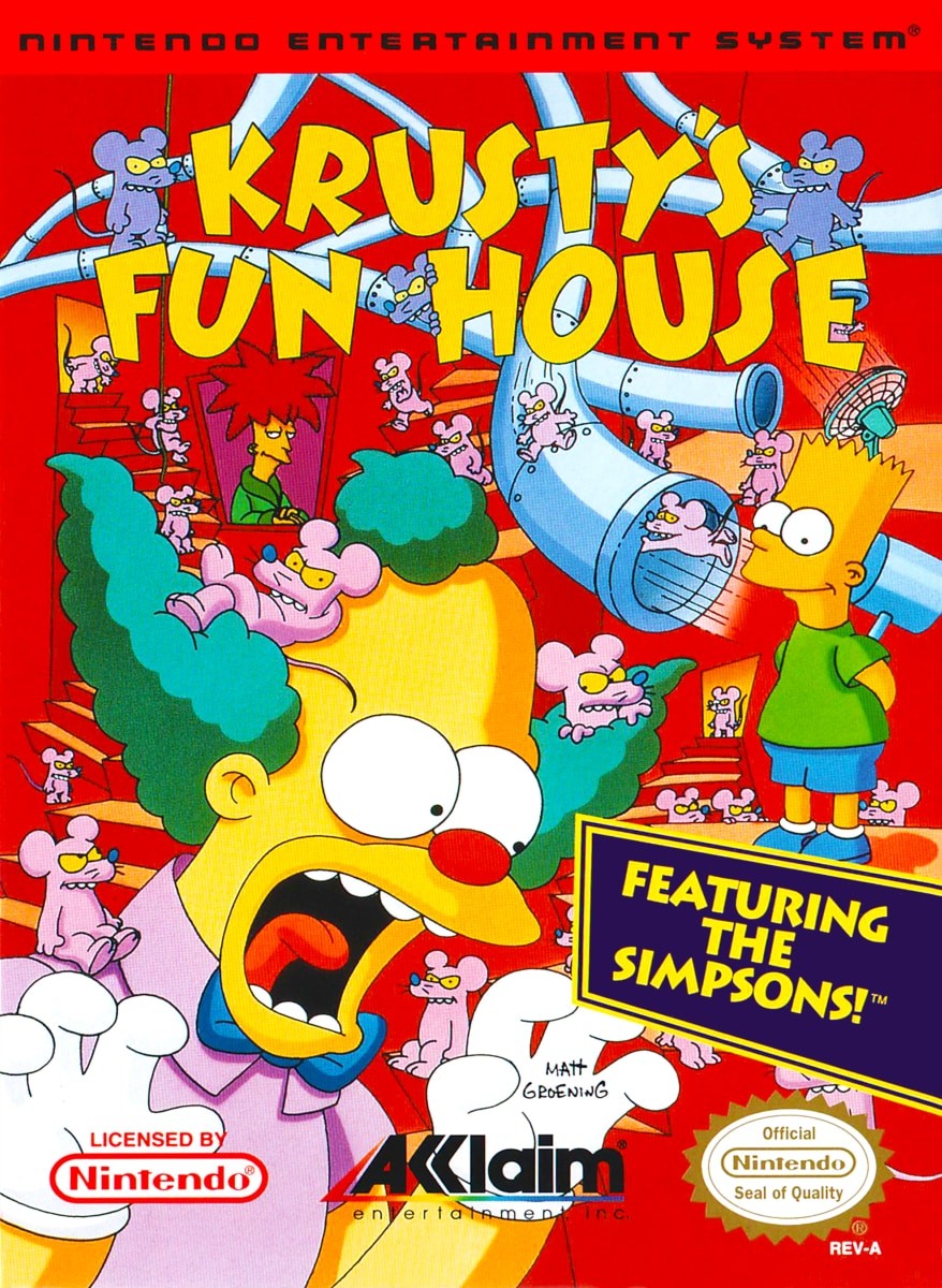 Krustys Funhouse cover