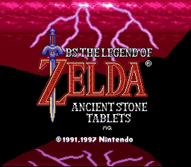 BS The Legend of Zelda: Ancient Stone Tablets cover