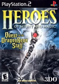 Cover of Heroes of Might and Magic: Quest for the DragonBone Staff