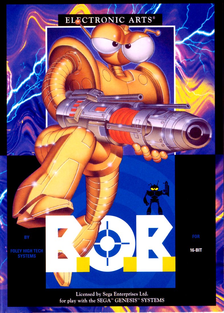 Capa do jogo B.O.B.