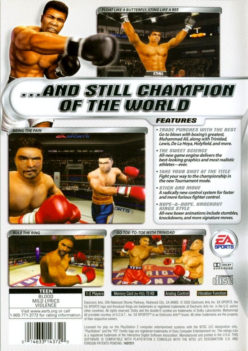 Knockout Kings 2002 cover