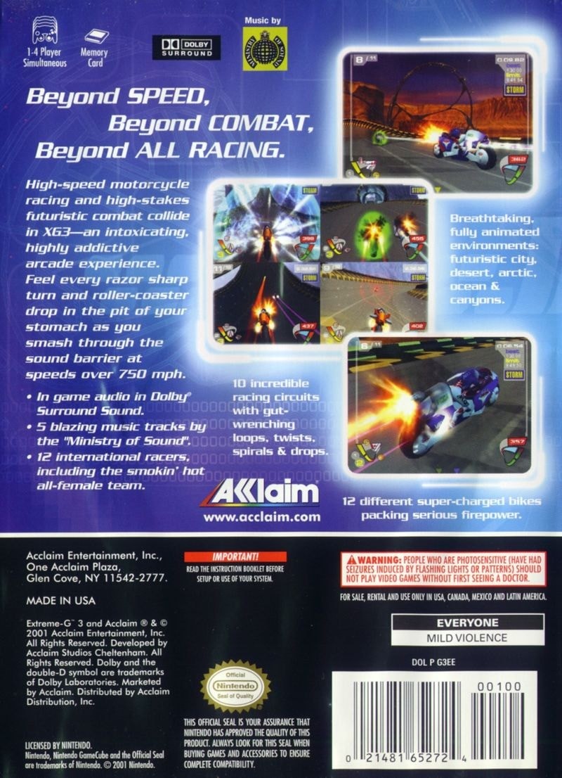 XGIII: Extreme G Racing cover