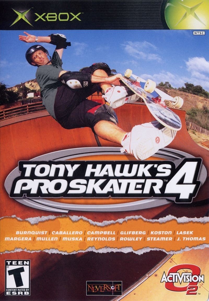 Tony Hawks Pro Skater 4 cover
