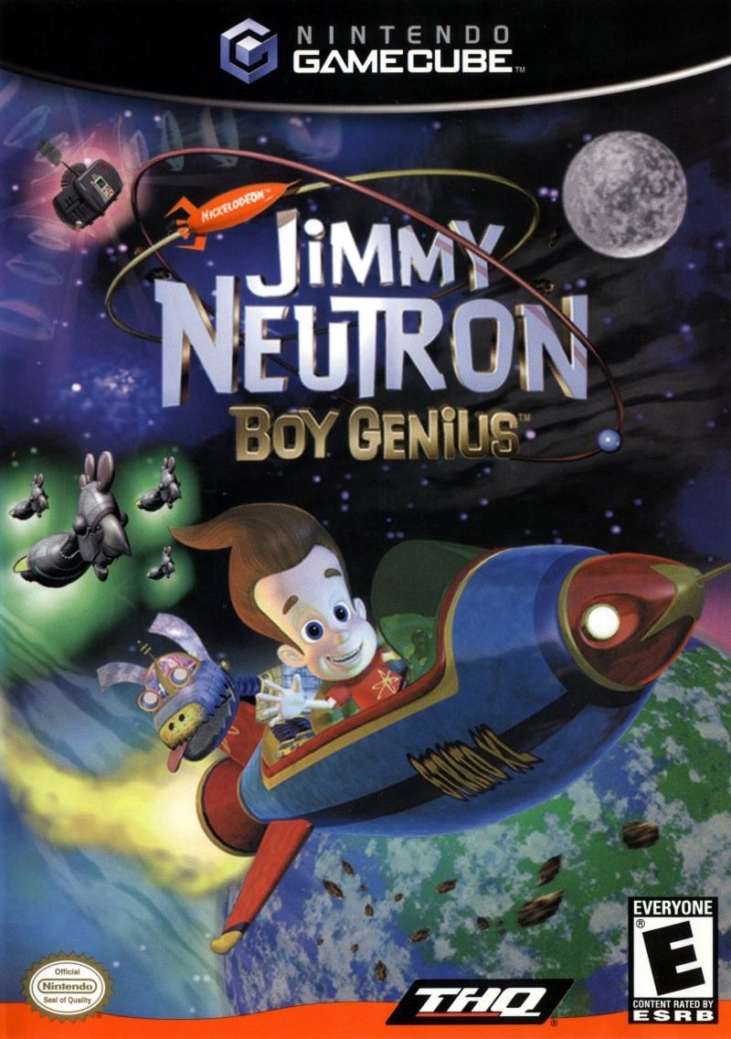 Capa do jogo Jimmy Neutron: Boy Genius