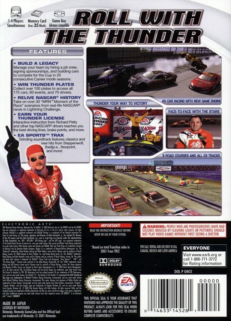 NASCAR Thunder 2003 cover