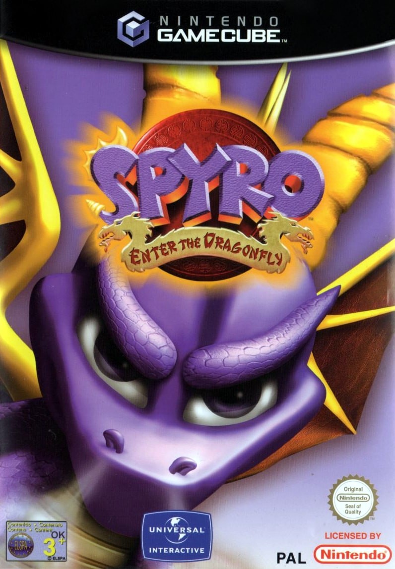 Capa do jogo Spyro: Enter the Dragonfly