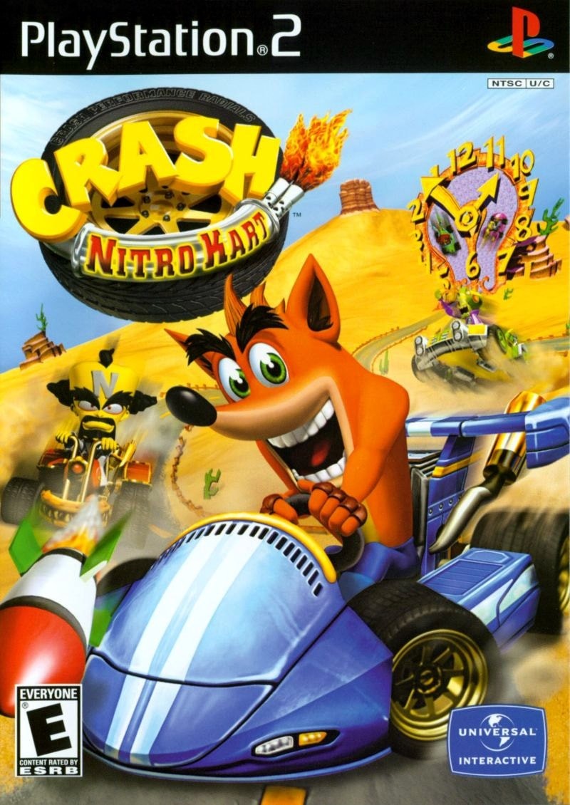 Capa do jogo Crash Nitro Kart