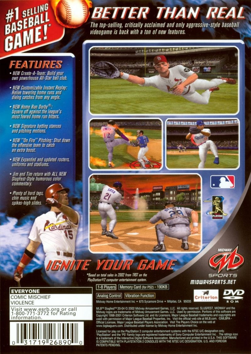 MLB SlugFest 20-04 cover