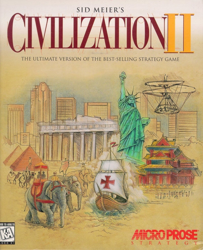 Sid Meiers Civilization II cover