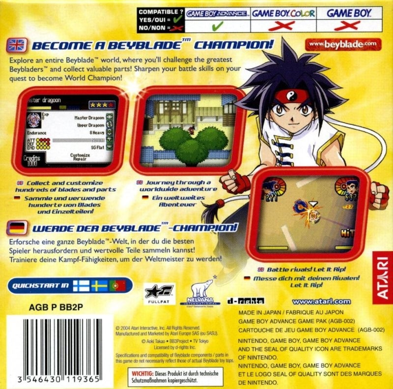 Capa do jogo Beyblade: GRevolution