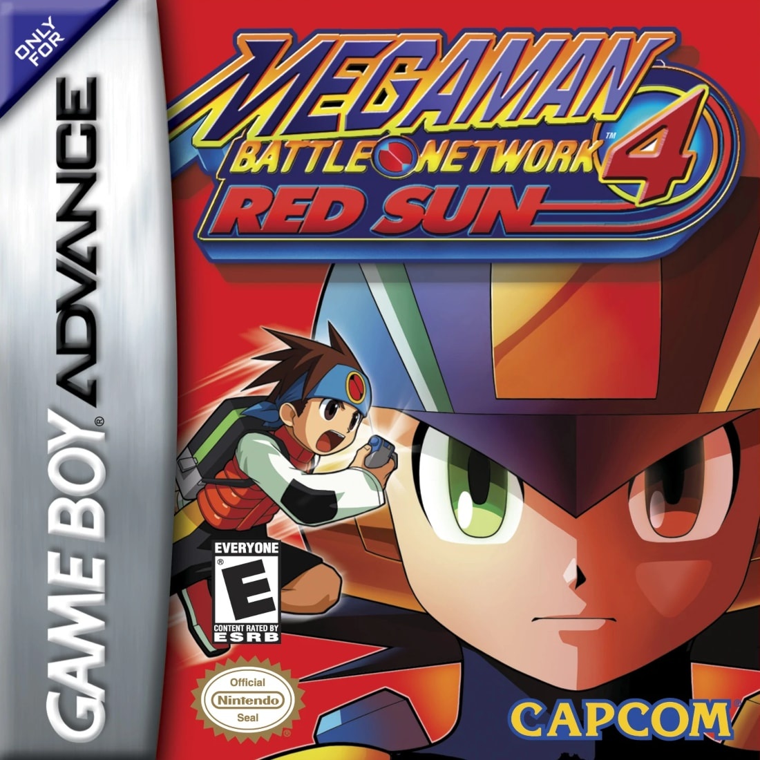 Mega Man Battle Network 4: Red Sun cover