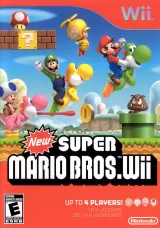 Capa de New Super Mario Bros. Wii Capa de New Super Mario Bros. Wii