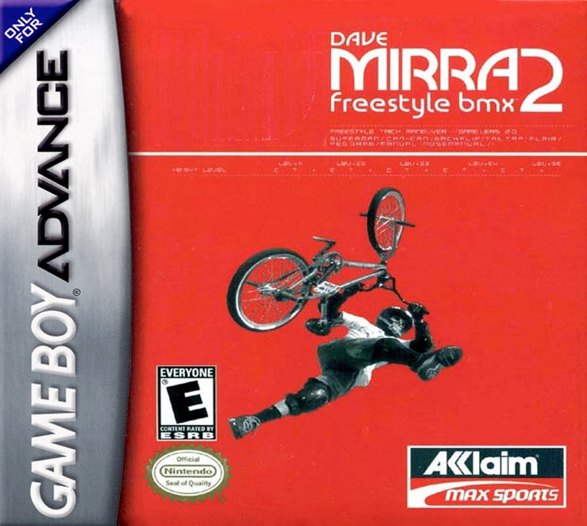 Capa do jogo Dave Mirra Freestyle BMX 2