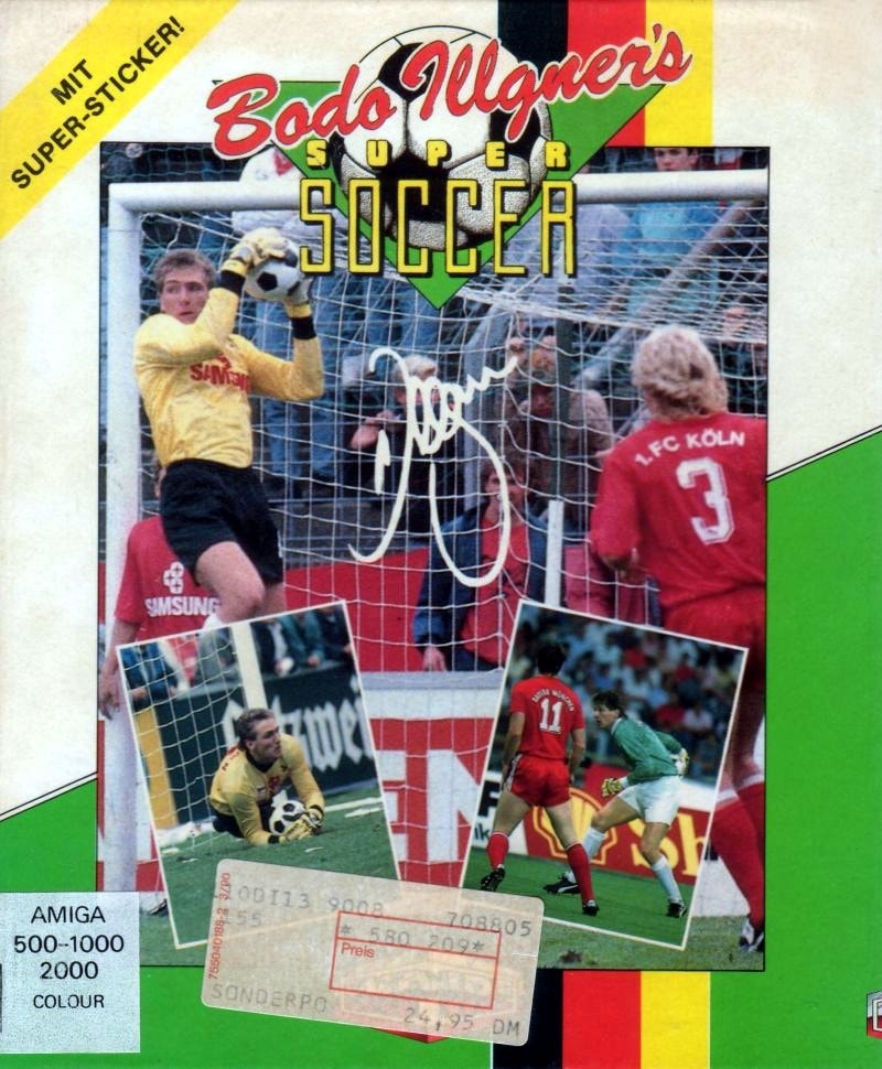 Gazzas Super Soccer cover