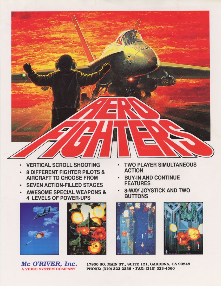Aero Fighters cover