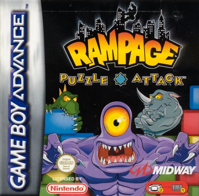 Capa do jogo Rampage Puzzle Attack