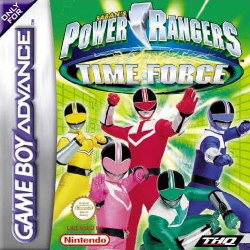 Sabans Power Rangers: Time Force cover