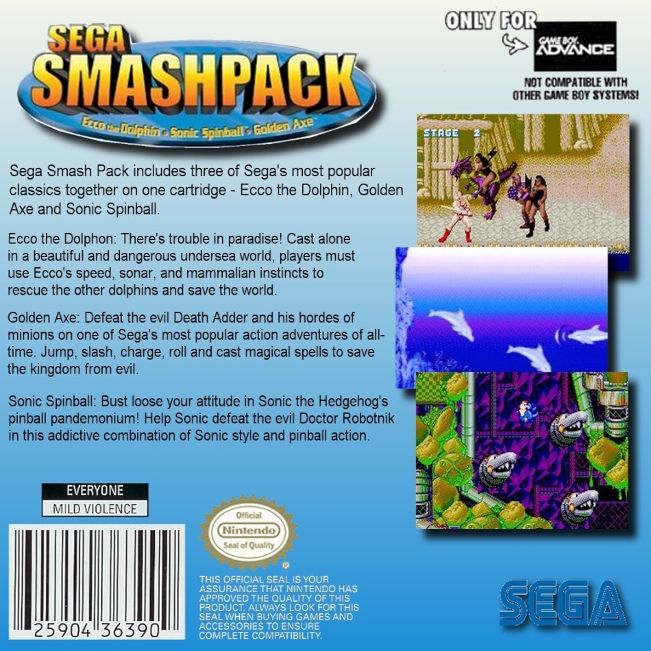 SEGA Smashpack cover