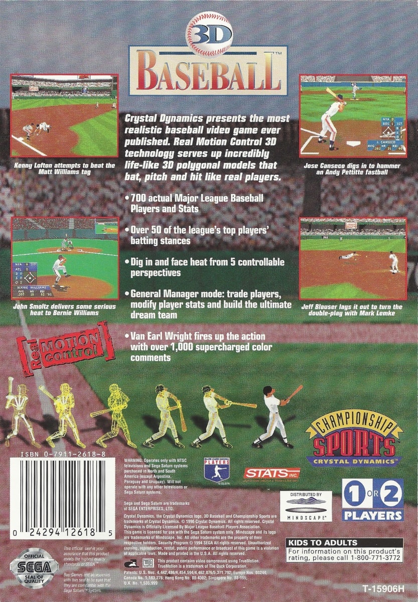 3D Baseball cover