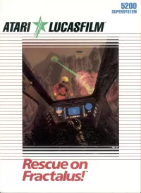 Capa de Rescue on Fractalus!